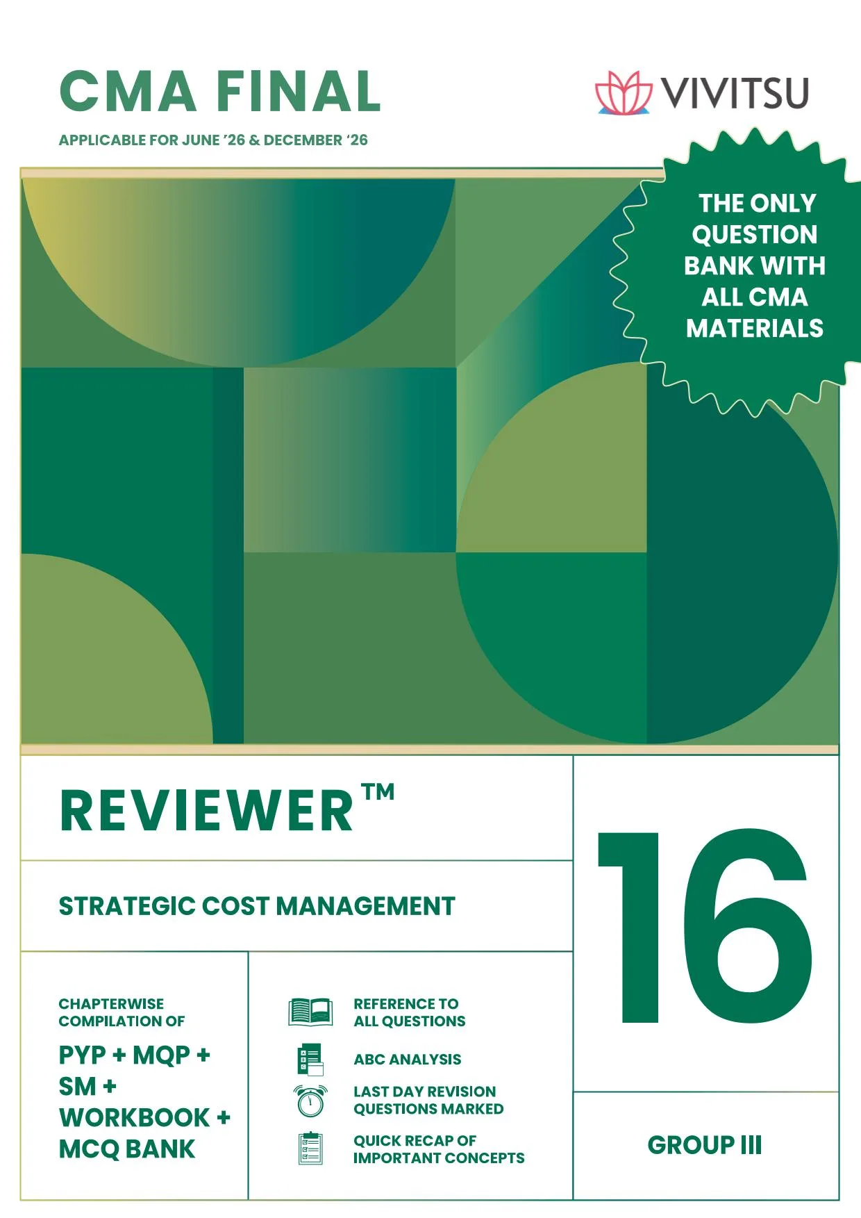 CMA Final Strategic Cost Management — Reviewer