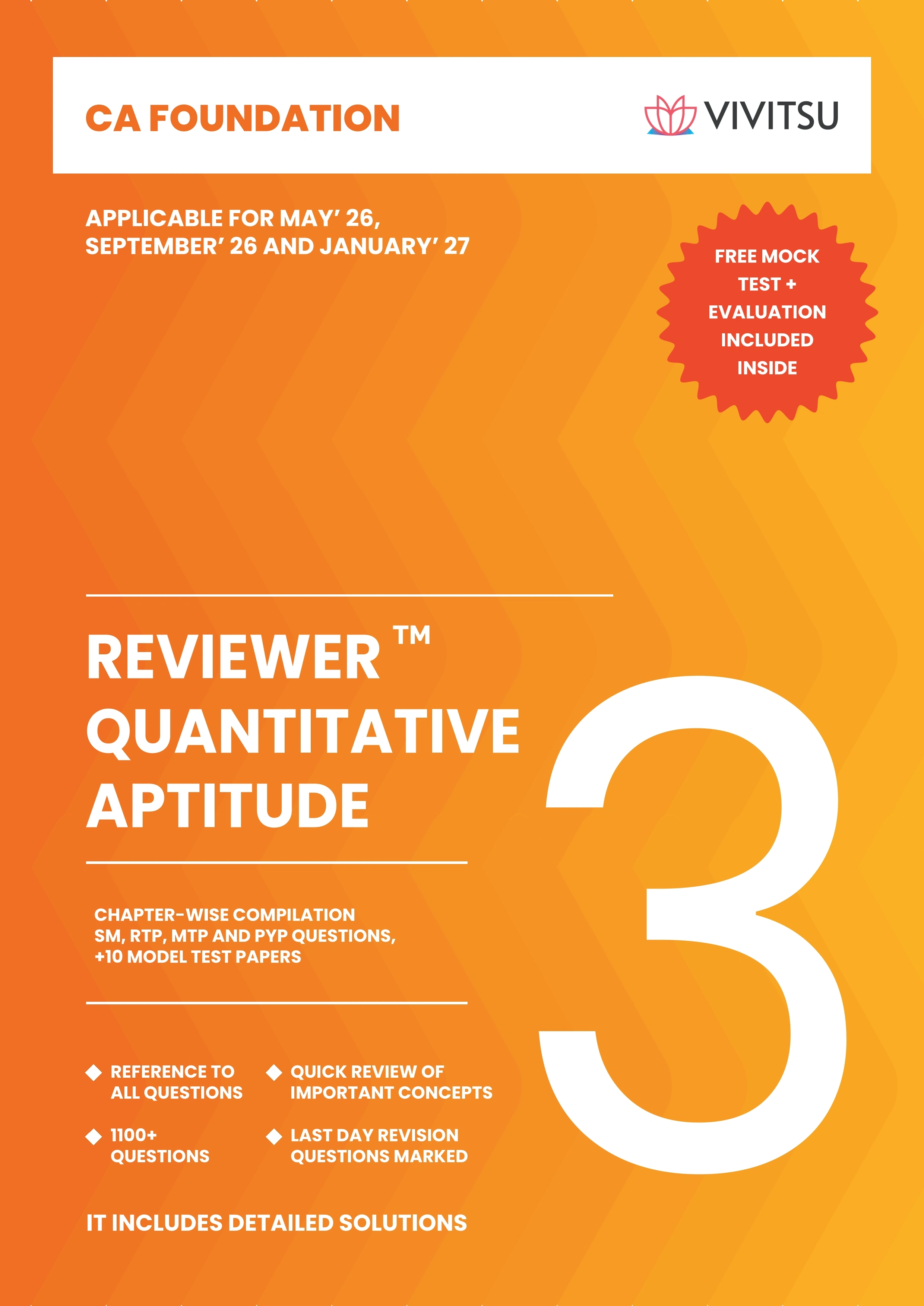 CA Foundation Quantitative Aptitude — Reviewer