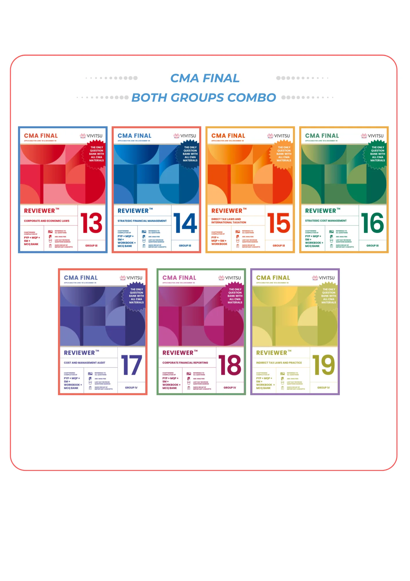 CMA Final Reviewer — CMA Final Both Groups