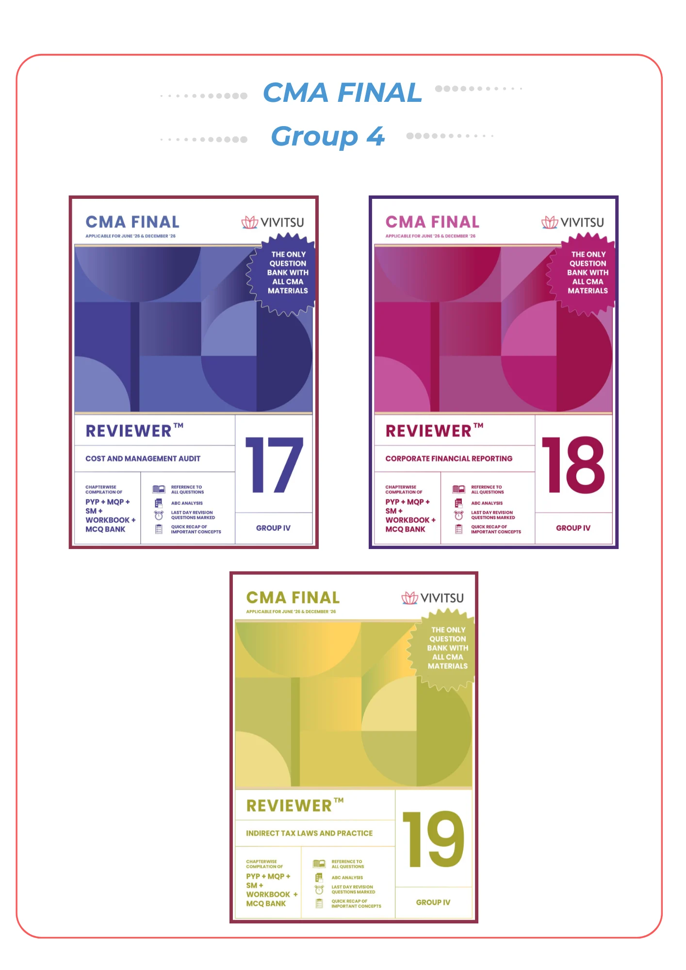 CMA Final Reviewer — CMA Final Group 4