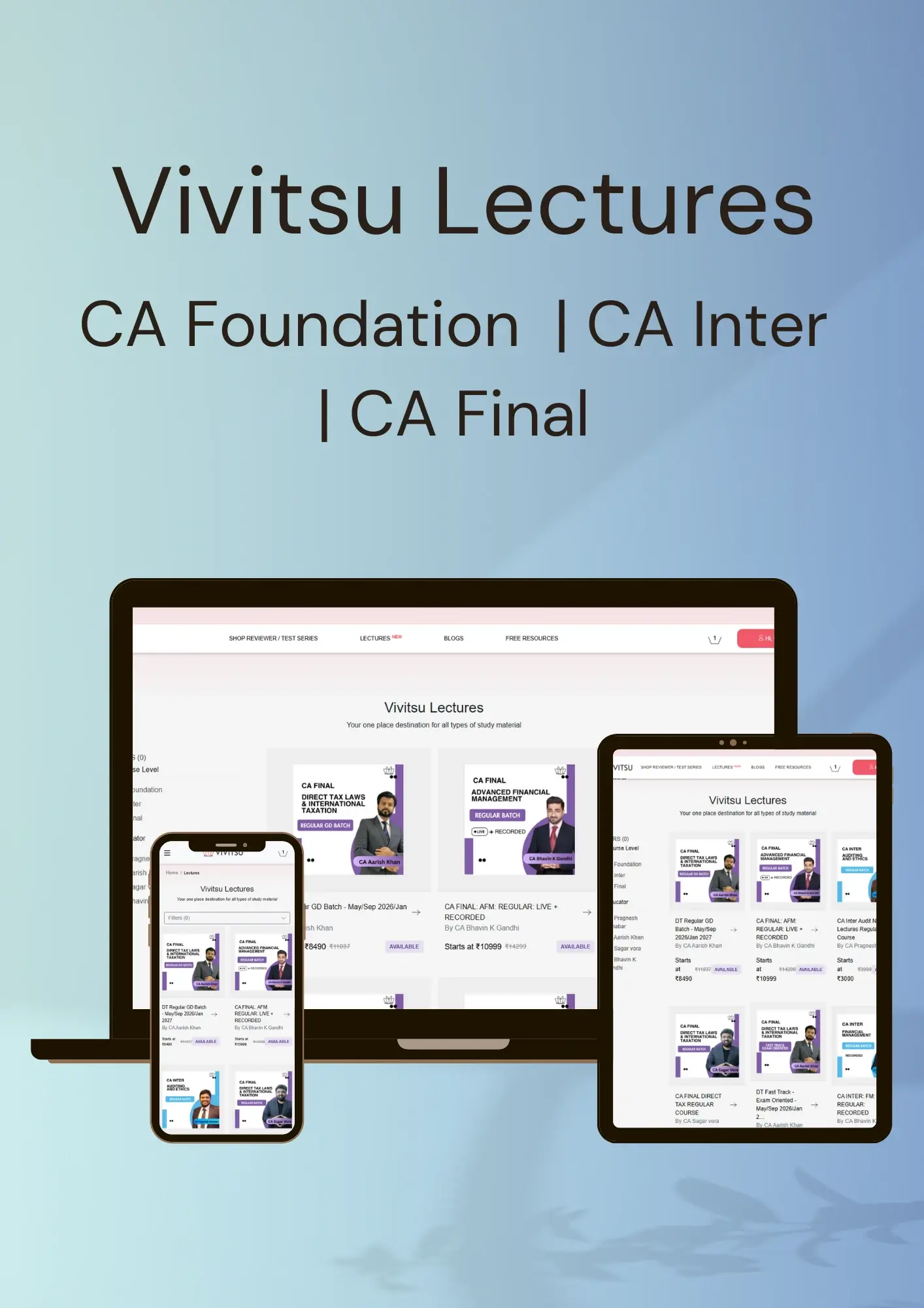 CA Inter lectures