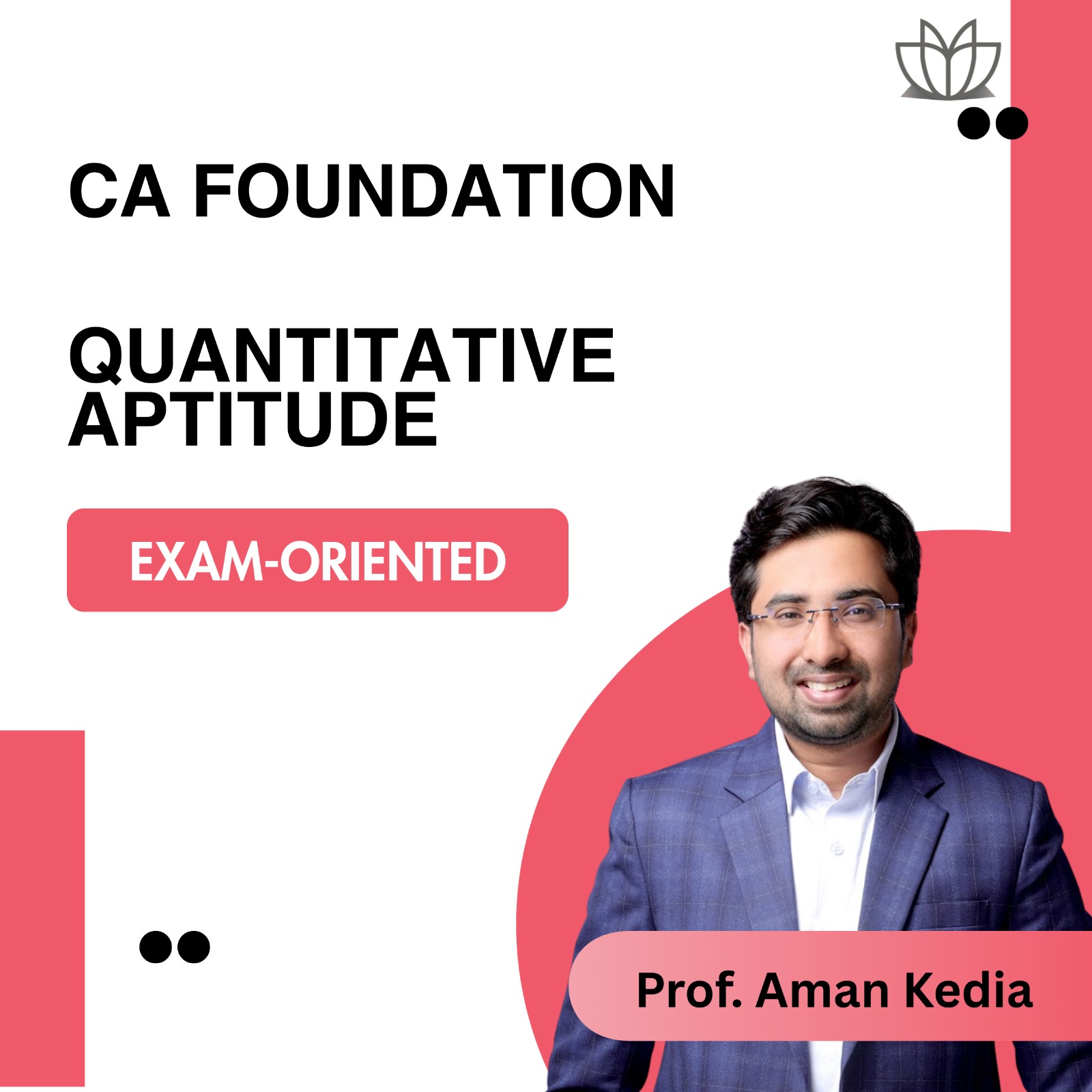 CA Foundation QA Math LR And Stat | Exam Oriented …