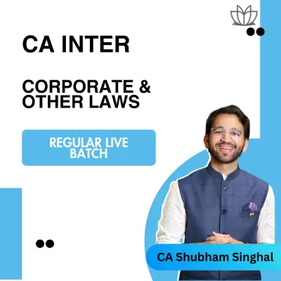 CA Inter Law | Exam Oriented EO | Live Batch | By …