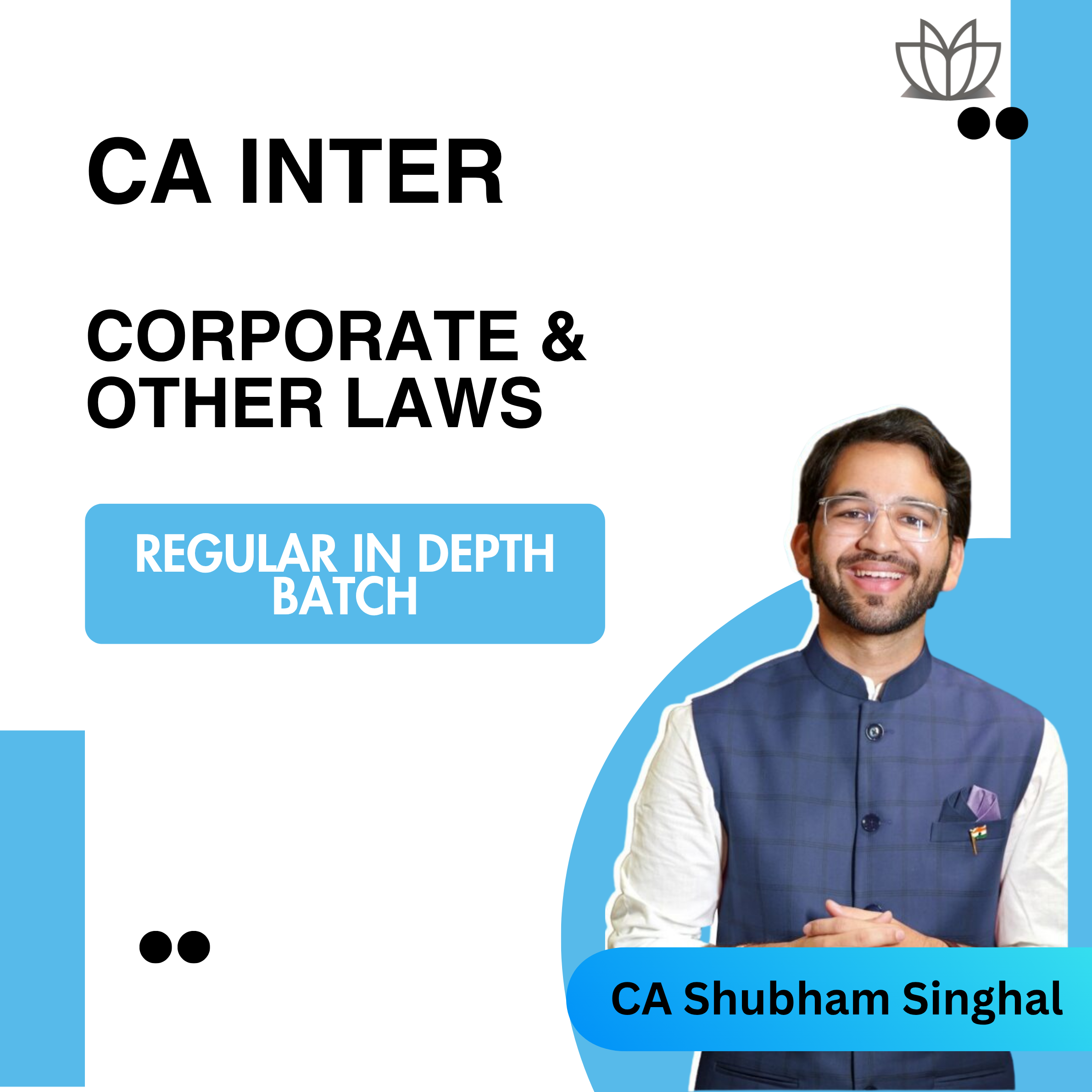 Pre Book New CA Inter LAW Regular | Live Batch of 13th July | May 2027/ Sep 2027